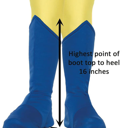 Forum Novelties Child Hero Boot Covers, Black