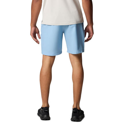 Columbia Men's Summertide Stretch Short Hiking, Ripple Blue, 2X/8" Inseam