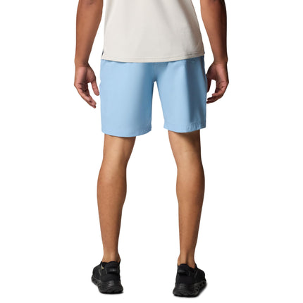 Columbia Men's Summertide Stretch Short Hiking, Ripple Blue, 2X/8" Inseam