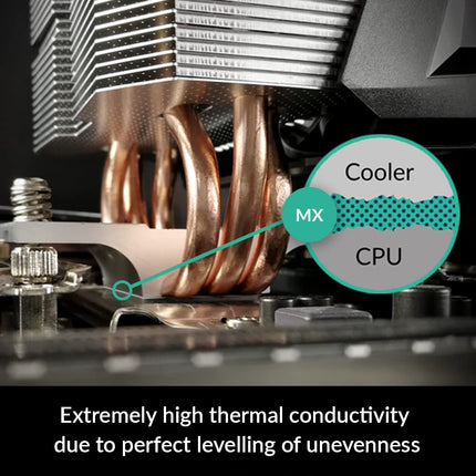 ARCTIC MX-4 (incl. Spatula, 8 g) - Premium Performance Thermal Paste for all processors (CPU, GPU - PC, PS4, XBOX), very high thermal conductivity, long durability, safe application, non-conductive