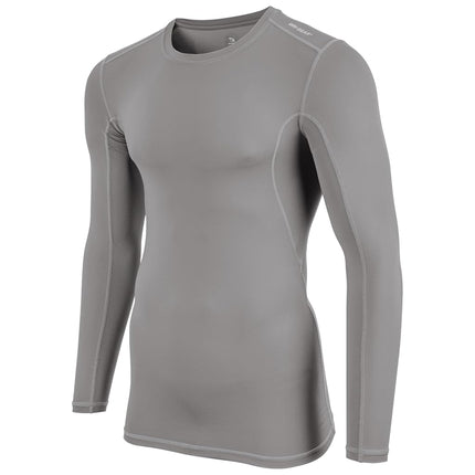 CHAMPRO Men's Long Sleeve Compression Grey