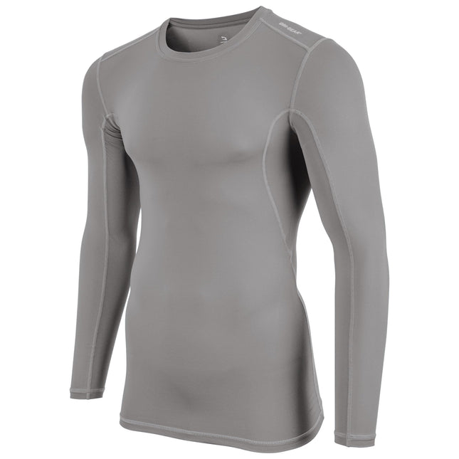 CHAMPRO Men's Long Sleeve Compression Grey