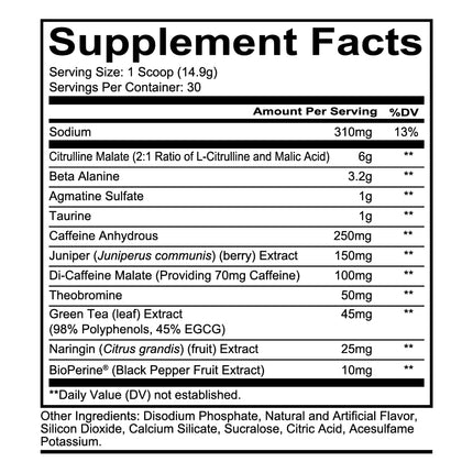 Redcon1 Total War Pre-Workout Powder - Rainbow Candy, Rainbow Candy 441 grams (Pack of 1)