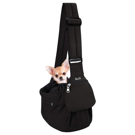 SlowTon Pet Sling Carrier, Comfortable Hard Bottom