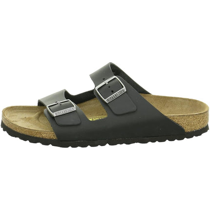 Birkenstock Women's Arizona Slides, Black, 12 Women/10 Men
