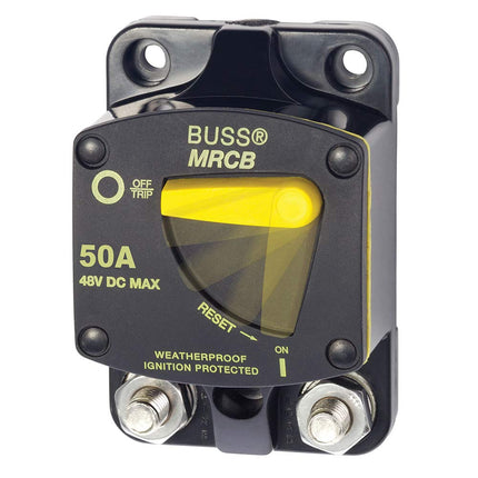 Blue Sea Systems 7139 187-Series Circuit Breaker, Surface Mount, 50A