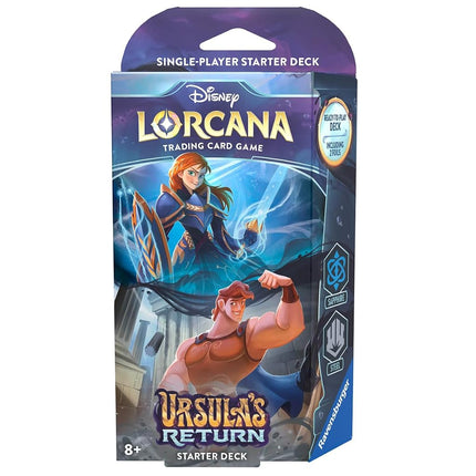 Disney Lorcana Trading Card Game: Set 4 - Starter Deck B, White Or Uncolourful