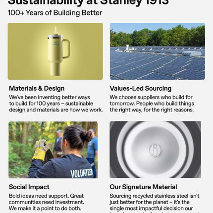 Vaso Stanley Quencher ProTour con pajita abatible y tapa a prueba de fugas 888g - Pajita y asa integradas - Compatible con portavasos para viajes - Vaso térmico de acero