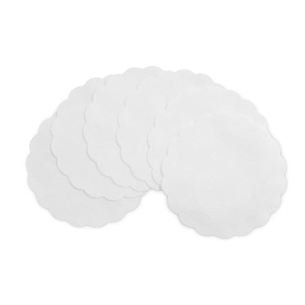Disposable White Paper Coasters for Drinks, 3.5 In
