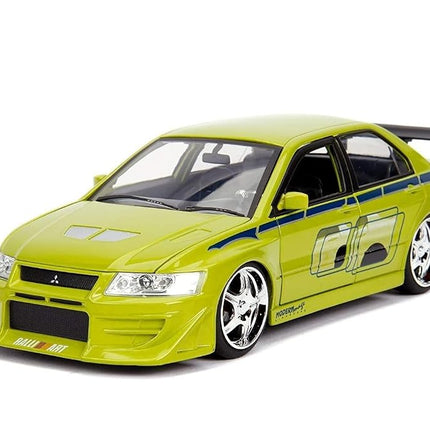 Jada JA99789 1:32 Brian's 2002 Mitsubishi Lancer EVO II-Green