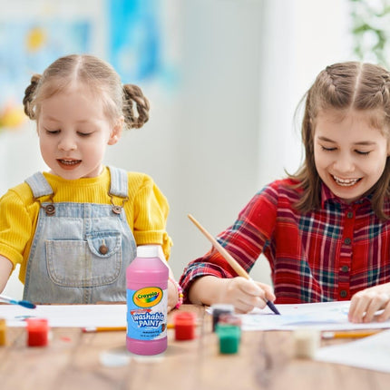 Washable Paint, Magenta, 16 oz