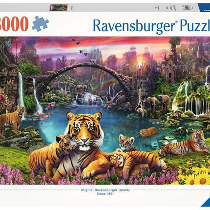 Ravensburger - Tigers in Paradise 3000-Piece Jigsa