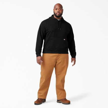 Dickies, Hombre, SUDADERA CON CAPUCHA DE FELPA PESO MEDIO, NEGRO, 3XL
