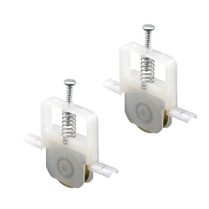 Prime-Line B 695 Roller Assembly, 1 in. Outside Diameter, Concave Edge, Steel Ball Bearing, Columbia Doors