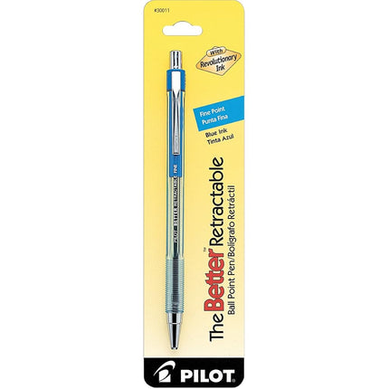 Pilot the Better Retractable Ballpoint Pen, Fine P