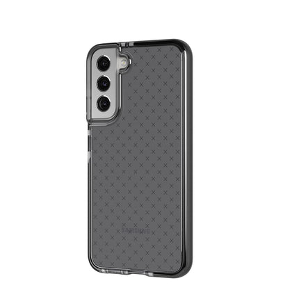 Tech21 Evo Check for Samsung Galaxy S22 Plus – Protective Phone Case with 16ft Multi-Drop Protection Smokey Black