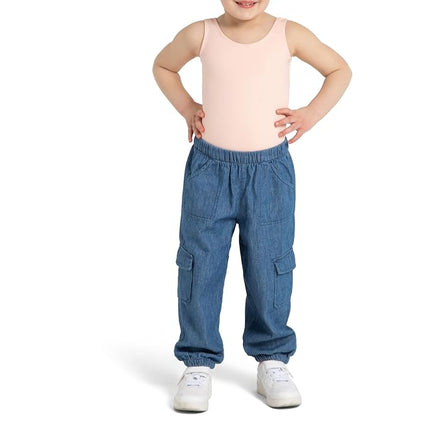 Maillot con tirantes Capezio - Niña, Rosa Ballet, Talla Grande