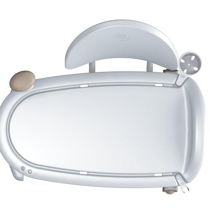 Banc de transfert réglable antidérapant Moen, blanc glacier (DN7105)