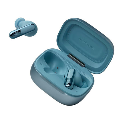 JBL Live Beam 3 - True Wireless Noise-Canceling Closed-Ear Earbuds, 48Hr Playback, Wireless Charging, 6 Mics for Calls, Multi-Connect, IP55 Dust- and Water-Resistant (Blue)
