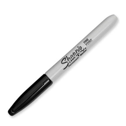 Sharpie Permanent Markers, Fine Point, Black, 40 Count