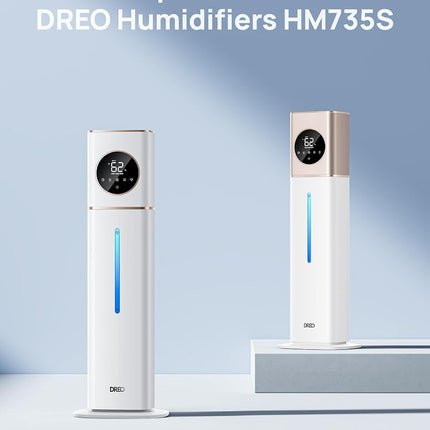 DREO Scale-Inhibitor Cartridge 3-Pack for Humidifiers HM735S, Prevent Mineral Build-up, Filter Hard Water, Eliminate White Dust, Extend Humidifier Life, Safe Material, Easy to Install & Clean