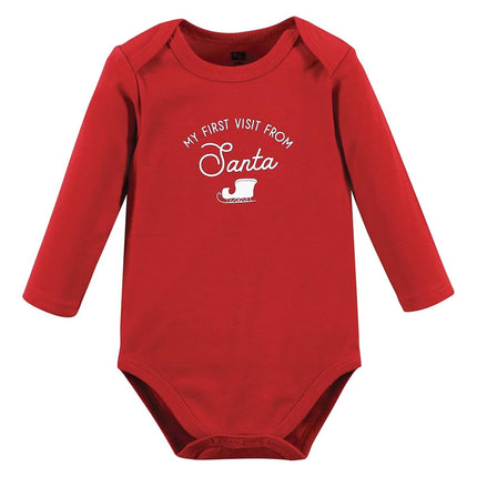 Hudson Baby mamelucos de manga larga de algodón unisex para bebé, North Pole, 18-24 meses