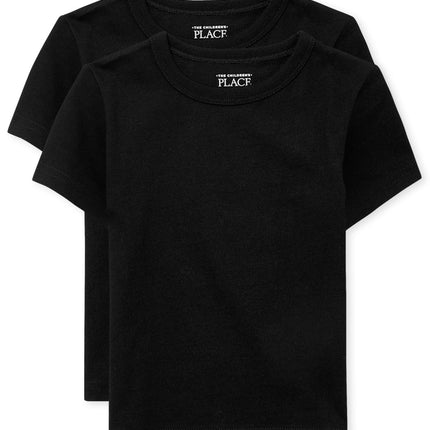 Children's Place baby boys Short Sleeve Basic Laye