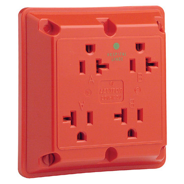 Leviton 21254-HR 20 Amp, 125 Volt, Industrial Seri