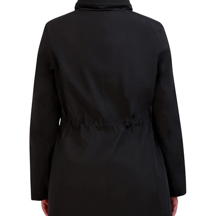 Manteau ajustable, non doublé et compressible Cole Haan pour femme, noir, M