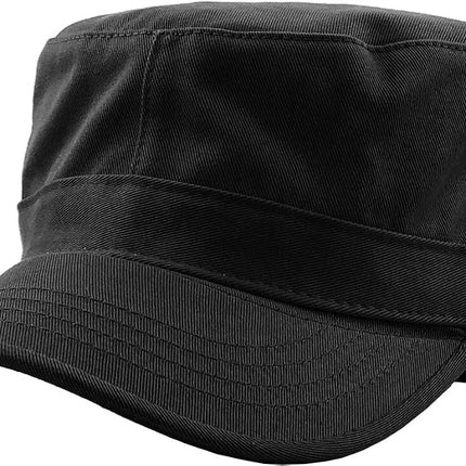 Gorra estilo militar básica de cadete KBETHOS KBK-1464 BLK L para uso diario