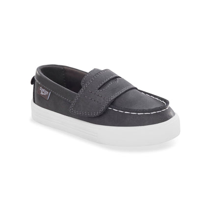 OshKosh B'Gosh Unisex-Child Sail Boat Shoe, Grey, 