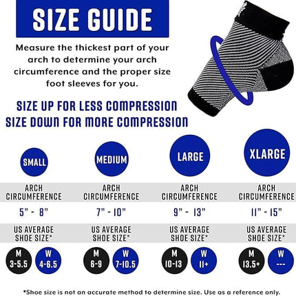 Compression Socks for Plantar Fasciitis & Achilles Tendonitis Relief – Pair of Ankle Compression Sleeves for Foot Swelling, Heel Spurs, Pain & Fatigue – Comfortable Arch Support Brace for Daily Use