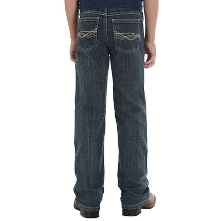 Wrangler Boys' 20X Vintage Boot Cut Jean, Glasgow, 14 Slim