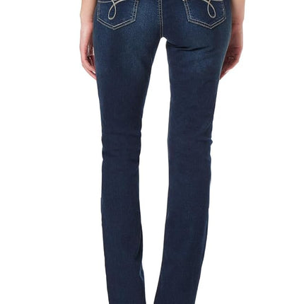 WallFlower Women's Instastretch Luscious Curvy Bootcut Jeans, Betsy Pure, XXX-Small
