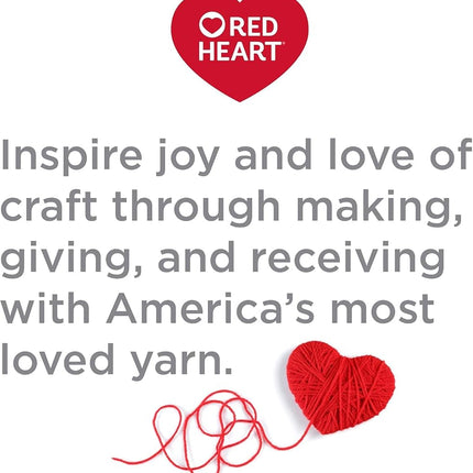 Red Heart Super Saver Pack of 3 - Hot Red - 7oz/198g - Acrylic - 4 Medium (Worsted) - 364 Yards - Knitting, Crocheting, Crafts & Amigurumi