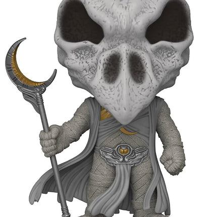 POP Marvel: Moon Knight - Khonshu Funko Pop! Vinyl Figure (Bundled with Compatible Pop Box Protector Case), Multicolor, 3.75 inches