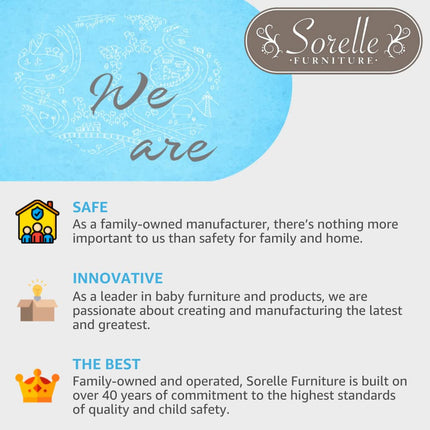 Sorelle Furniture Toddler Rails and Full-Size Bed Adult Rails, Sorelle Wood Bed Rail & Crib Conversion Kit, Converts Sorelle Furniture Crib to Toddler Bed and Full-Size Bed, # 148 - White