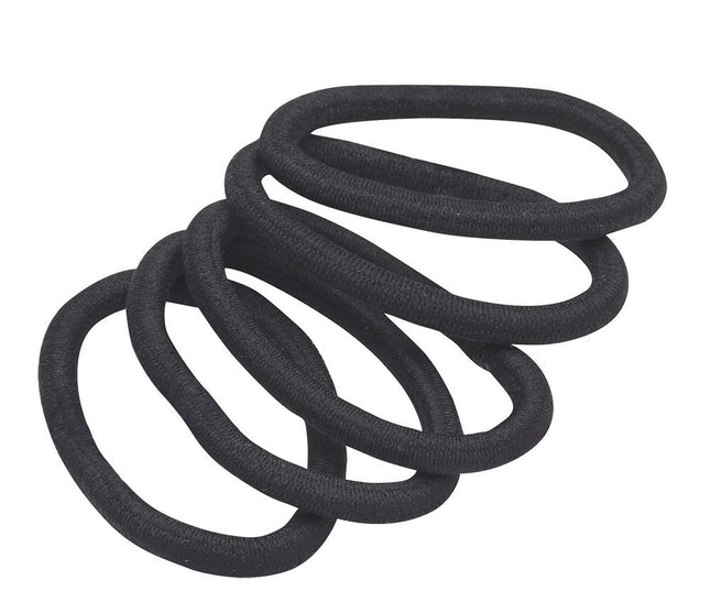 REVLON Extra Thick Black Hair Elastics, 15 Count