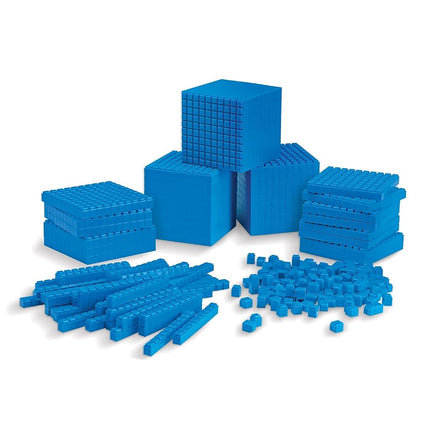 Learning Resources LER6358 Interlocking Base 10 Class Set