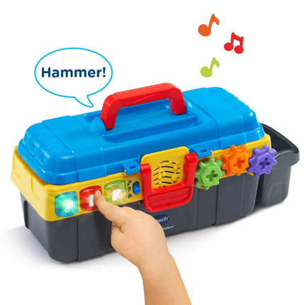 Caja de herramientas de taladro y aprendizaje VTech