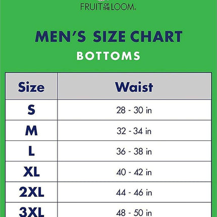 Bóxers ajustados de moda para hombre Fruit of the Loom, paquete de 12 unidades, colores misteriosos, cintura de algodón (los diseños pueden variar), 2XL