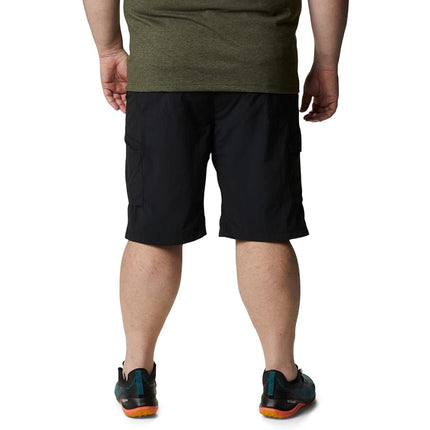 Columbia Men’s Hiking Cargo Shorts, SILVER RIDGE CARGO SHORT, Nylon, Black, Size: 38, AM4084