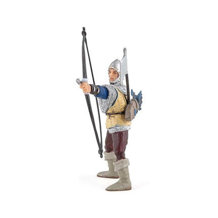 Papo Realistic Blue Archer Figurine Toy, Fantasy Collection, Kids Ages 3+