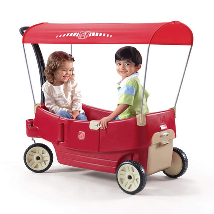 Step2 All Around Canopy Wagon, Red - 822700