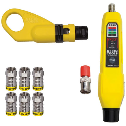 Klein Tools VDV002-820 Coax Push-On Connector VDV 