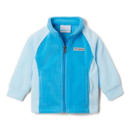 Columbia Polar de bebé Benton para niñas, Azul primavera/Azul frío, L