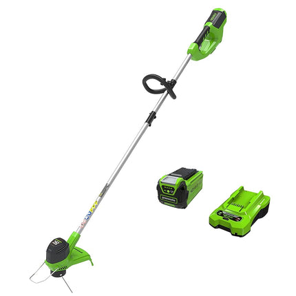 Greenworks 12-Inch 40V Cordless String Trimmer, 2.0 AH Battery Included 2101602