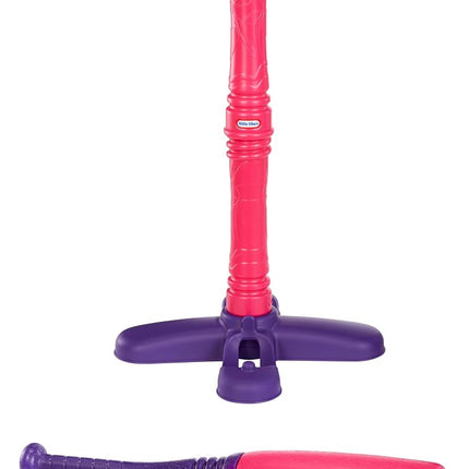 Little Tikes Set de Béisbol T-Ball, Rosa, 5 Pelotas, para Niños Pequeños de 18+ Meses – Exclusivo de Amazon