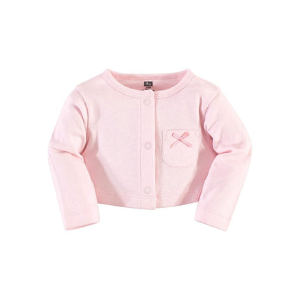 Hudson Baby Baby Girls' Cotton Dress and Cardigan Set, Easter Eggs, 5T
