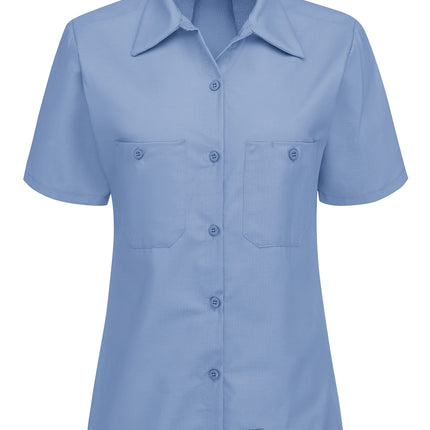 Red Kap WomensWomen's Short Sleeve Work Shirt with